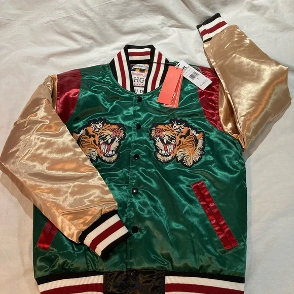 Headgear Classics Jackets Coats Satin Wutang Bomber Jacket